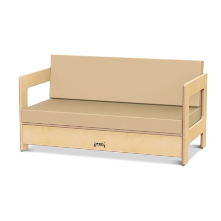 Jonti-Craft Living Room Couch, Wheat 3782JC